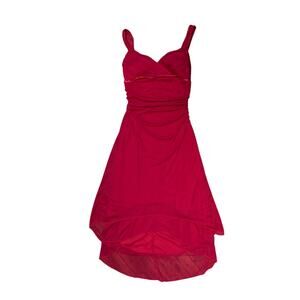 Y2k 90s Ruby Rox Midi Dress Red Valentine's Vintage